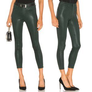 L'AGENCE Margot High Rise Evergreen Skinny Jeans